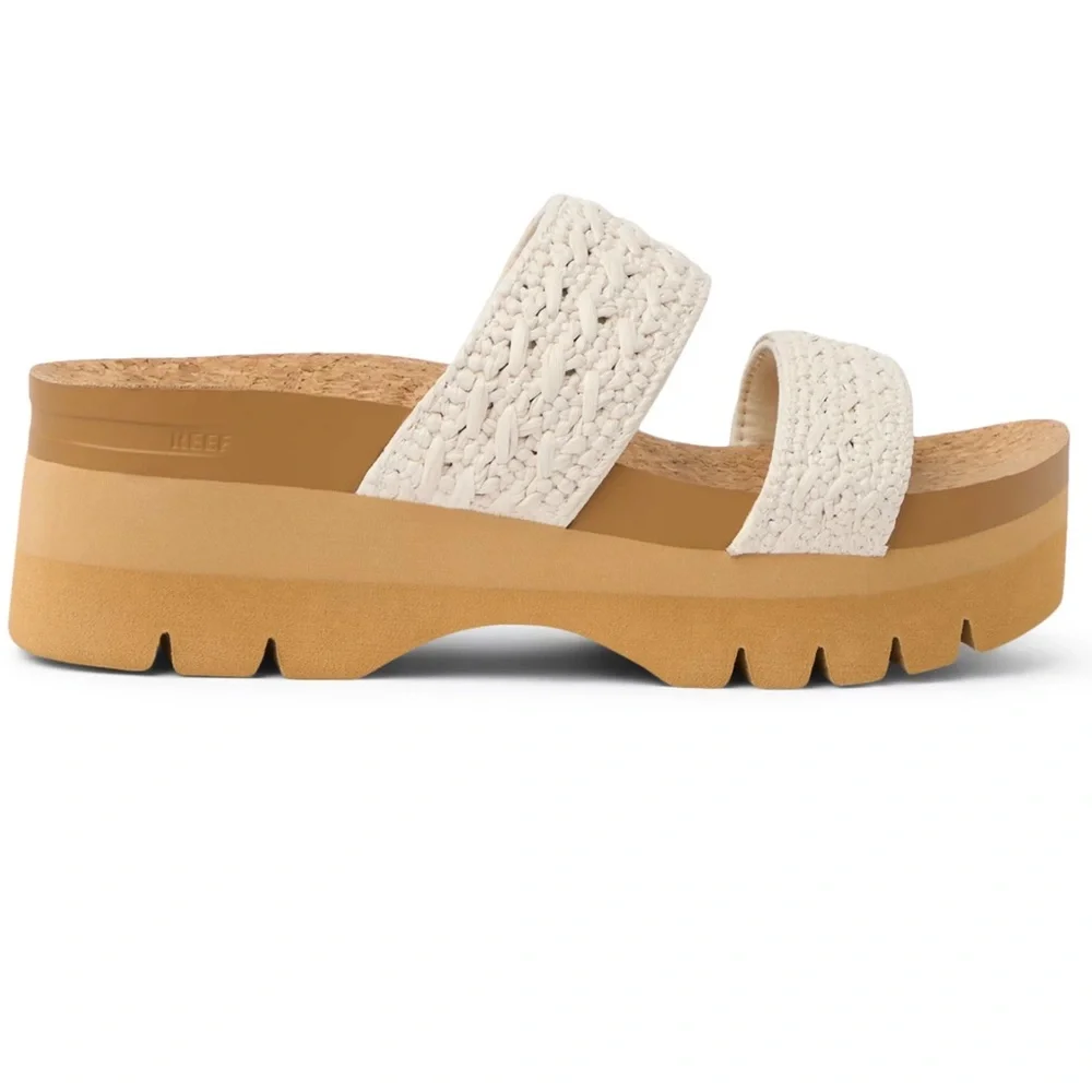 REEF Women's Cushion Vista Higher Vintage Woven Sandals